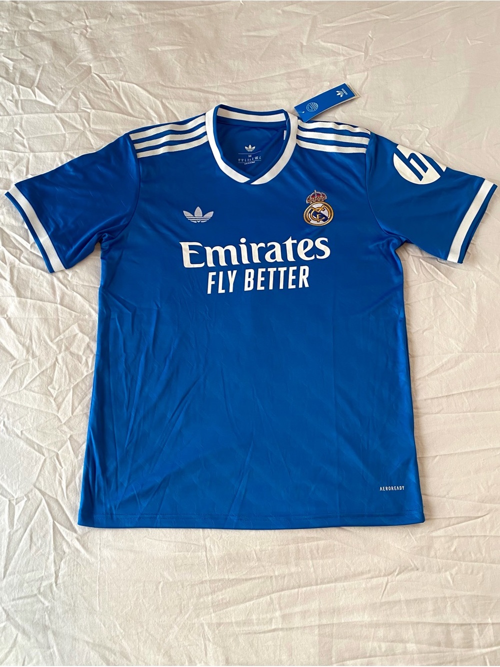 Blue Adidas Real Madrid FC Third Jersey 25/26